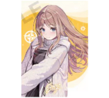 冬日旅行明信片