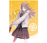 冬日旅行明信片